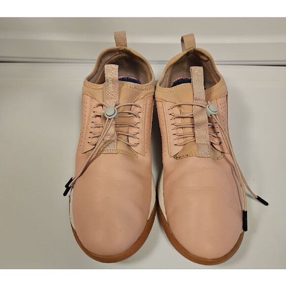 Clove Pink Womens Leather Sneakers Sz 11 - Picture 8 of 9